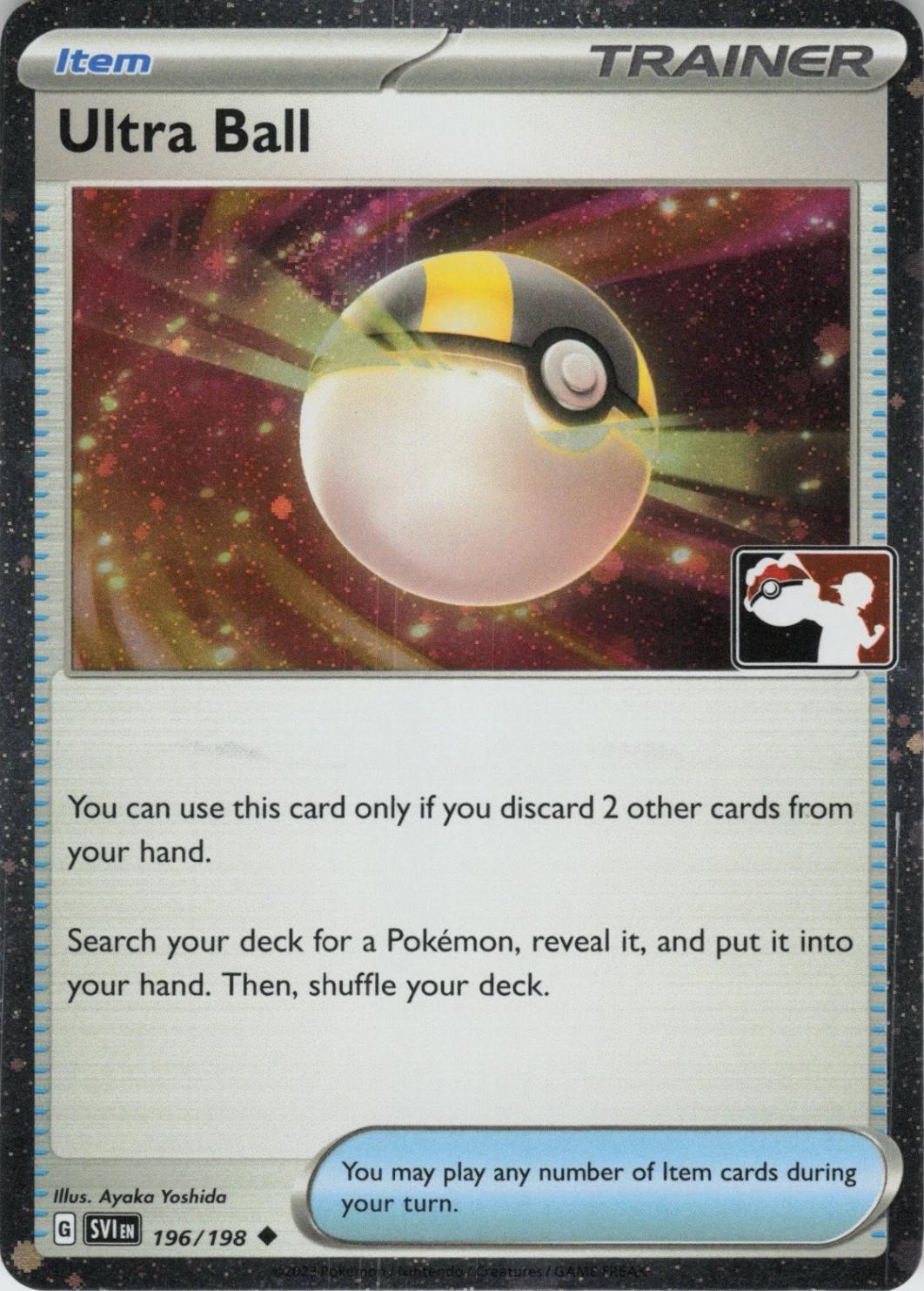 Scarlet & Violet Ultra Ball [Prize-Pack-Cosmos-Holo] Pokémon card